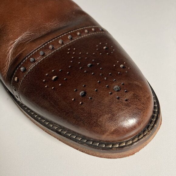 Johnston & Murphy Dempsey Dress Shoes (Men’s Size 11) Leather Oxfords Cap Toe - Picture 11 of 13